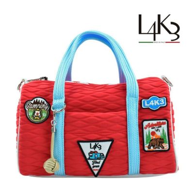 L4K3レーク クイーンレーク ハンドバッグ 2way レッド系 ロゴ L4K3(レーク) の通販なら クインクラシコ公式オンラインストア