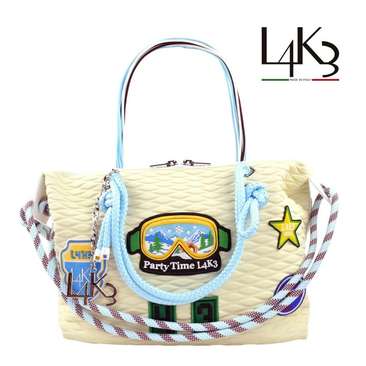  [レーク L4K3] バッグ クイーンレークミディアム ブロンド イタリア製 qld-1181pa