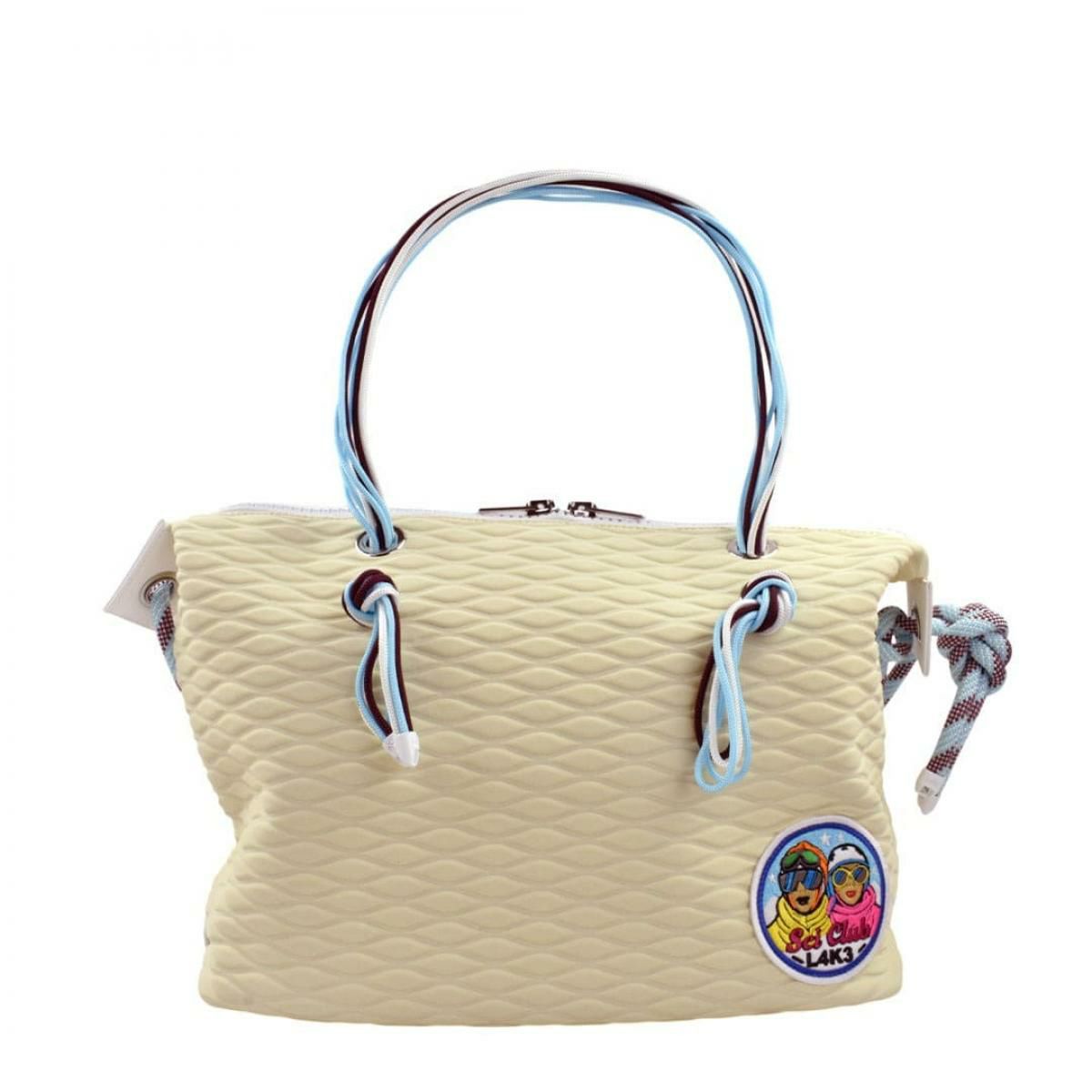  [レーク L4K3] バッグ クイーンレークミディアム ブロンド イタリア製 qld-1181pa