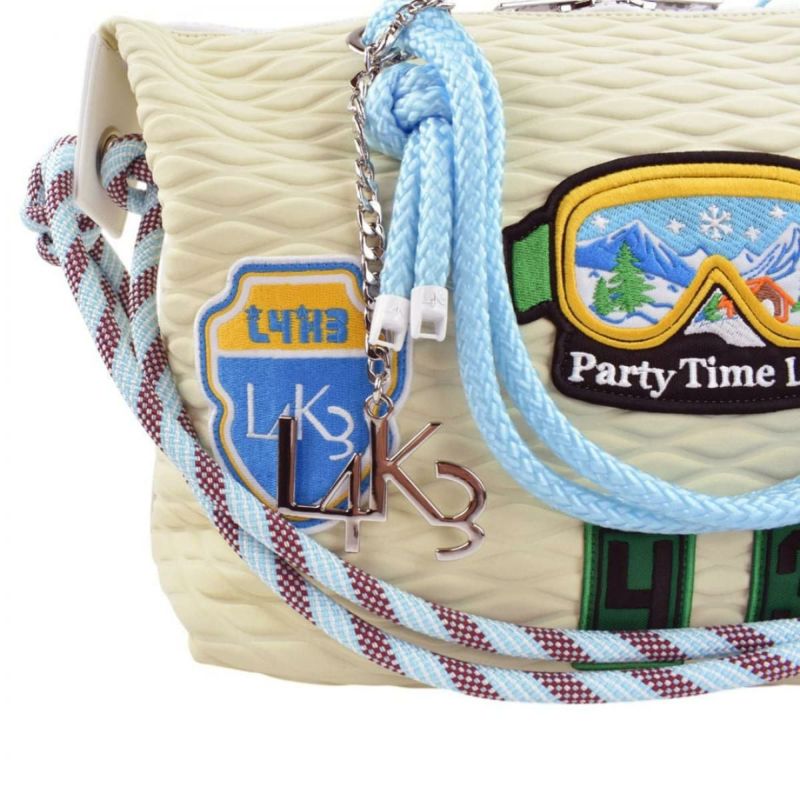  [レーク L4K3] バッグ クイーンレークミディアム ブロンド イタリア製 qld-1181pa