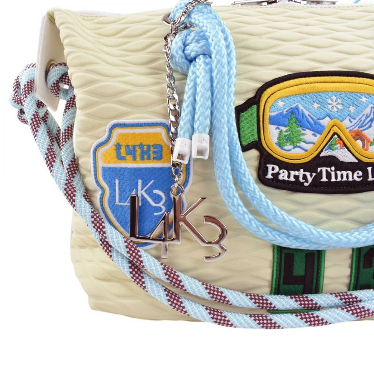  [レーク L4K3] バッグ クイーンレークミディアム ブロンド イタリア製 qld-1181pa