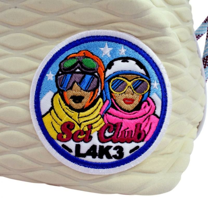  [レーク L4K3] バッグ クイーンレークミディアム ブロンド イタリア製 qld-1181pa