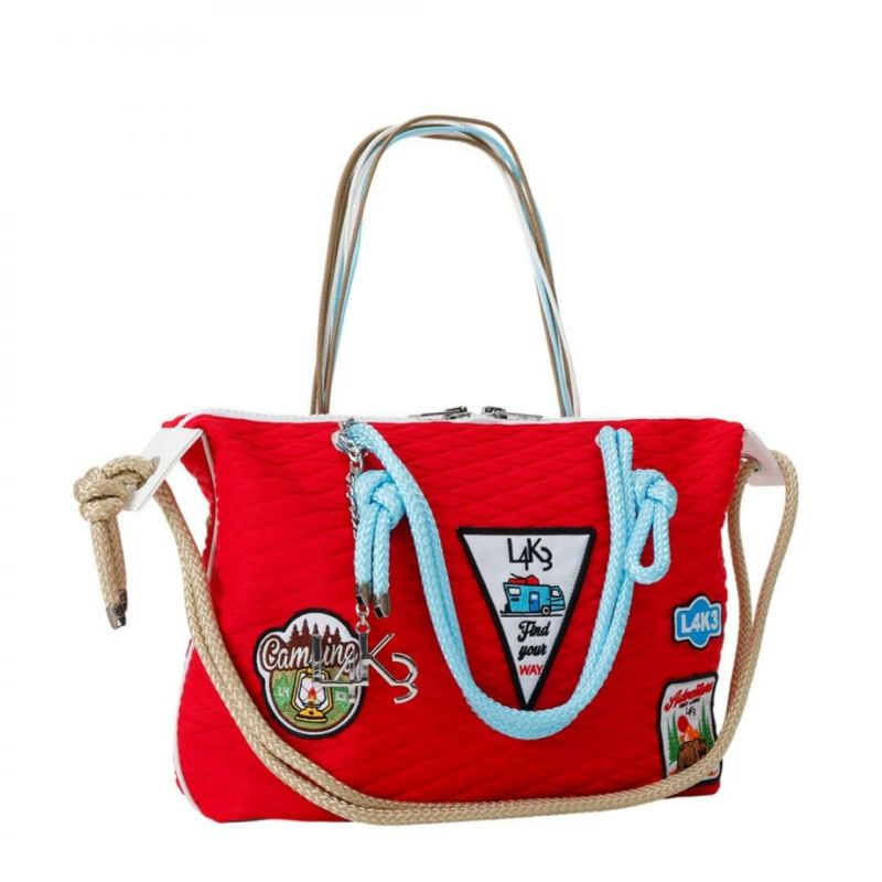  [レーク L4K3] バッグ クイーンレークミディアム ヴェネレ イタリア製 qld-1184p①　２