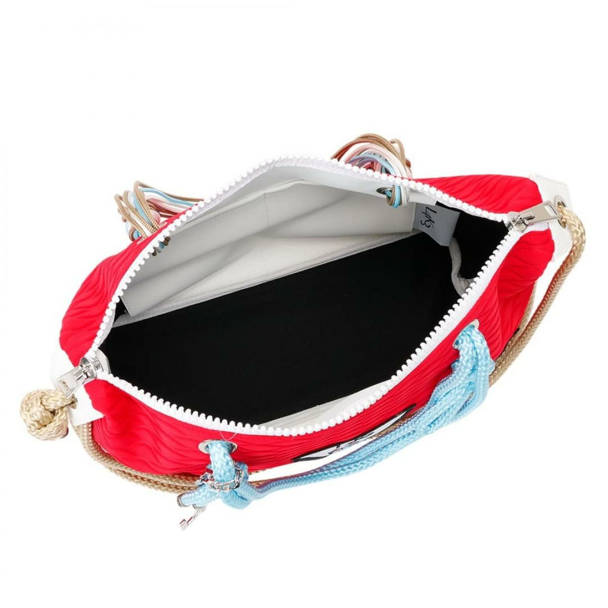  [レーク L4K3] バッグ クイーンレークミディアム ヴェネレ イタリア製 qld-1184pa　４