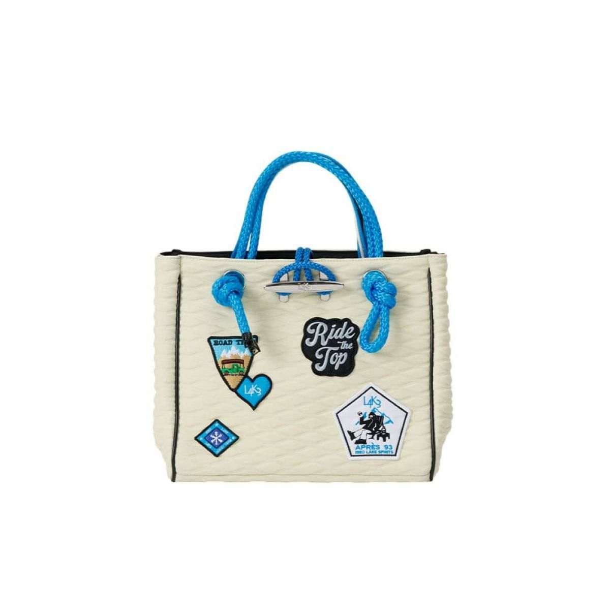  [レーク L4K3] バッグ クリートトートミニ ブロンド イタリア製 tom-1182pa