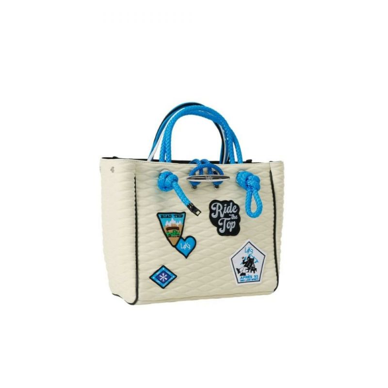  [レーク L4K3] バッグ クリートトートミニ ブロンド イタリア製 tom-1182pa