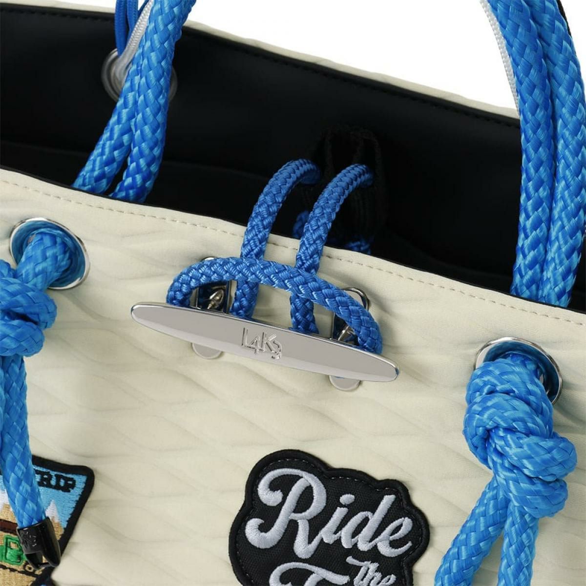  [レーク L4K3] バッグ クリートトートミニ ブロンド イタリア製 tom-1182pa