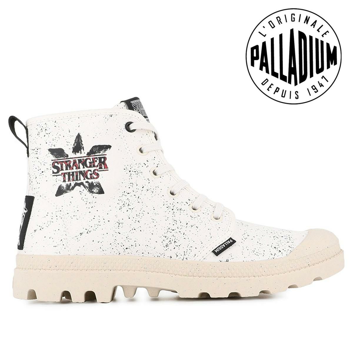 パラディウム メンズ カジュアルシューズ パンパデモドッグ クリームホワイト PALLADIUM 74497 