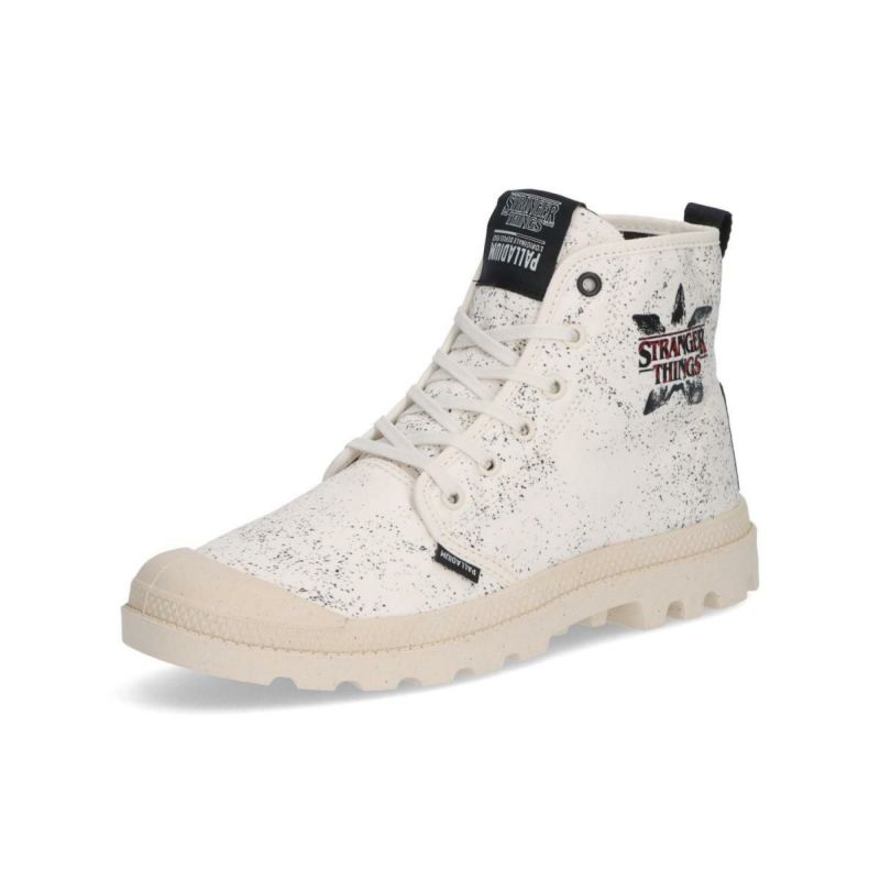 パラディウム メンズ カジュアルシューズ パンパデモドッグ クリームホワイト PALLADIUM 74497 4