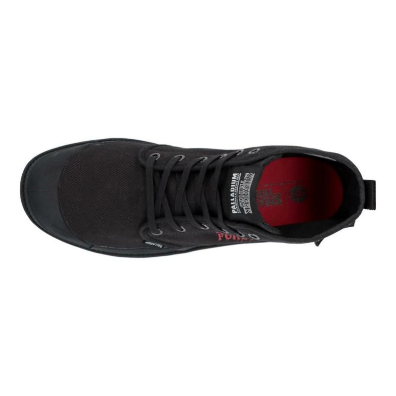 パラディウム メンズ カジュアルシューズ パンパヘルファイア オールブラック PALLADIUM 74496 7