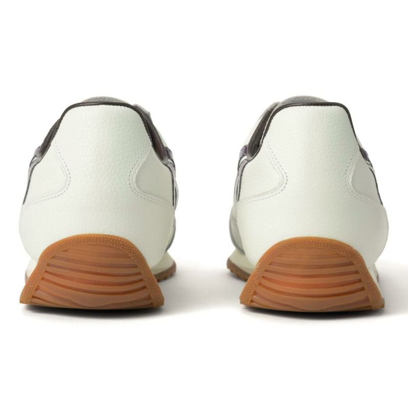 パトリック メンズ スニーカー マラソン・レザー ホワイト/パープル 国産(日本製) PATRICK 982550 5