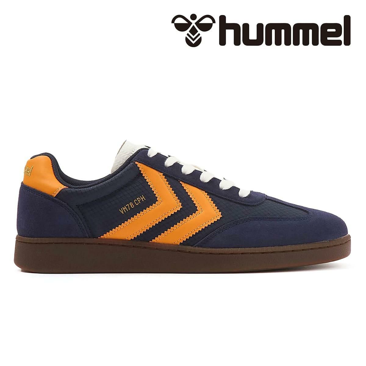 ヒュンメル メンズ スニーカー VM78 CPH RS ブラック/ピンク BKアイリス/トパーズ hummel hm227912 5