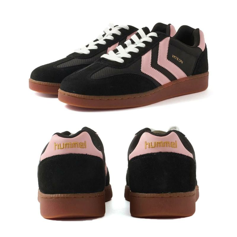 ヒュンメル メンズ スニーカー VM78 CPH RS ブラック/ピンク BKアイリス/トパーズ hummel hm227912 7