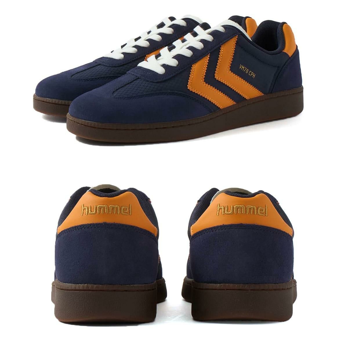 ヒュンメル メンズ スニーカー VM78 CPH RS ブラック/ピンク BKアイリス/トパーズ hummel hm227912 10