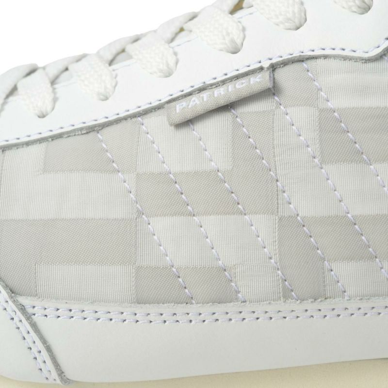 パトリック / PATRICK メンズ スニーカー 507553 マラソン・モザイクジャカード ホワイト ブラック ベージュ 国産(日本製)　5