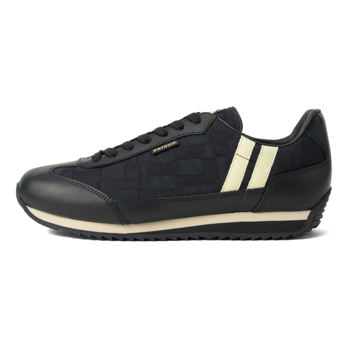 パトリック / PATRICK メンズ スニーカー 507553 マラソン・モザイクジャカード ホワイト ブラック ベージュ 国産(日本製)　7