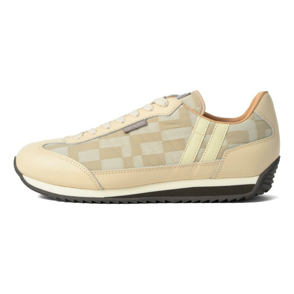 パトリック / PATRICK メンズ スニーカー 507553 マラソン・モザイクジャカード ホワイト ブラック ベージュ 国産(日本製)　13