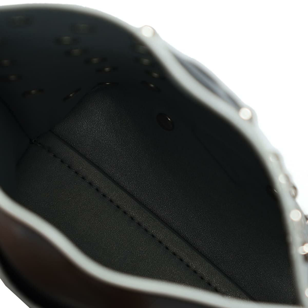 シルナミナコロ バッグ スタッズマルチケース ブラック SILNA minacolo sz5125