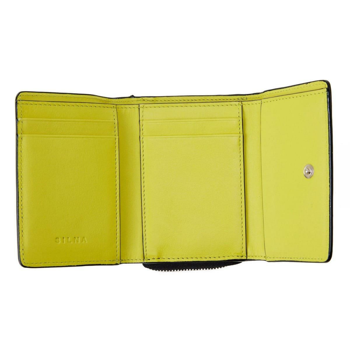 シルナミナコロ 財布 ミニウォレット ブラック SILNA minacolo sz3516