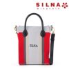 シルナミナコロ バッグ ニット2wayカラーブロックトミニトート SILNA minacolo sb4115-2