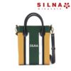 シルナミナコロ バッグ ニット2wayカラーブロックトミニトート SILNA minacolo sb4115