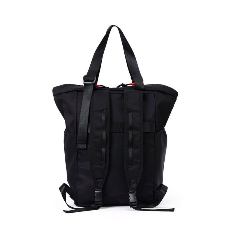 シルナミナコロ バッグ 2wayナイロンリュック&トート ブラック SILNA minacolo sb4102