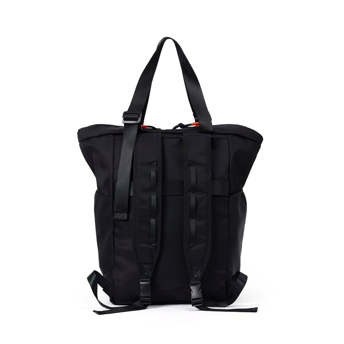 シルナミナコロ バッグ 2wayナイロンリュック&トート ブラック SILNA minacolo sb4102