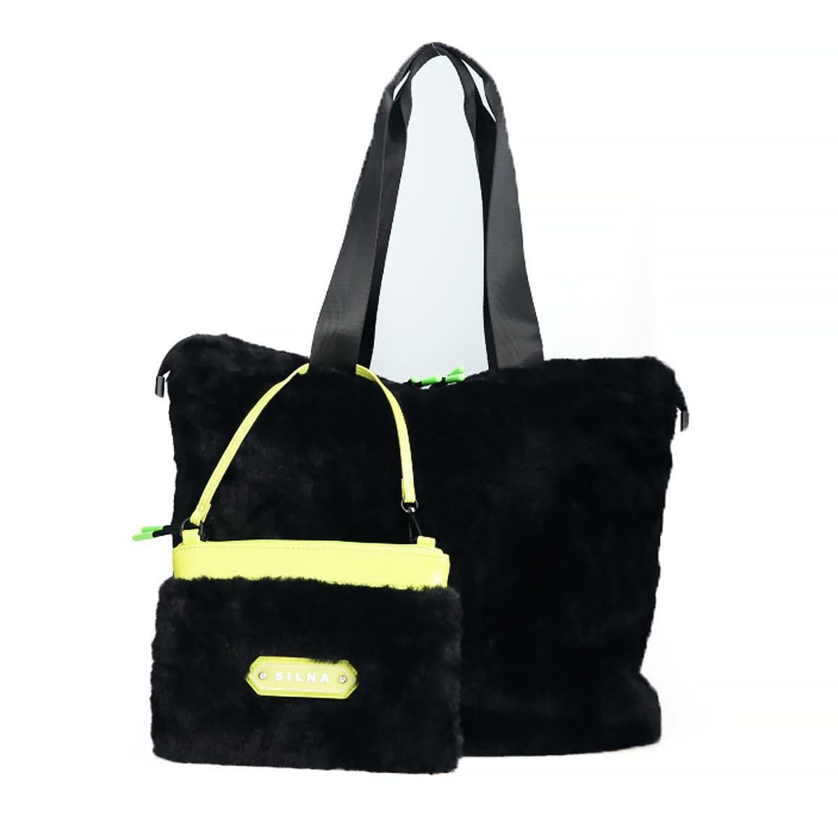 シルナミナコロ エコファートート ブラック SILNA minacolo sb4101