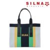 シルナミナコロ バッグ ニットカラーブロックトート SILNA minacolo sb3115-3