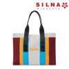 シルナミナコロ バッグ ニットカラーブロックトート SILNA minacolo sb3115-3