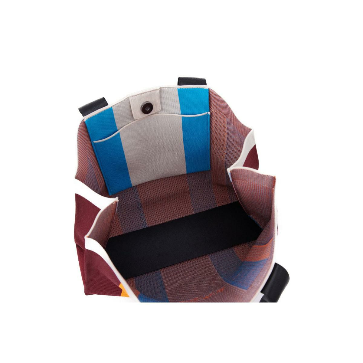 シルナミナコロ バッグ ニットカラーブロックトート SILNA minacolo sb3115-3