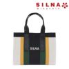 シルナミナコロ バッグ ニットカラーブロックトート SILNA minacolo sb3115-2