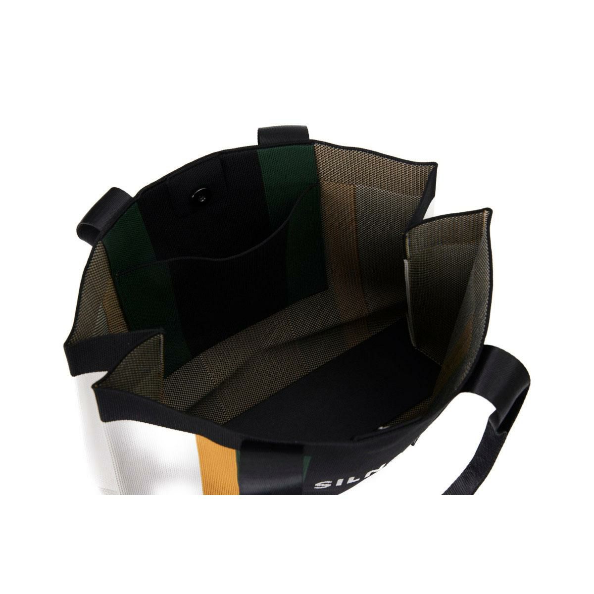 シルナミナコロ バッグ ニットカラーブロックトート SILNA minacolo sb3115-2