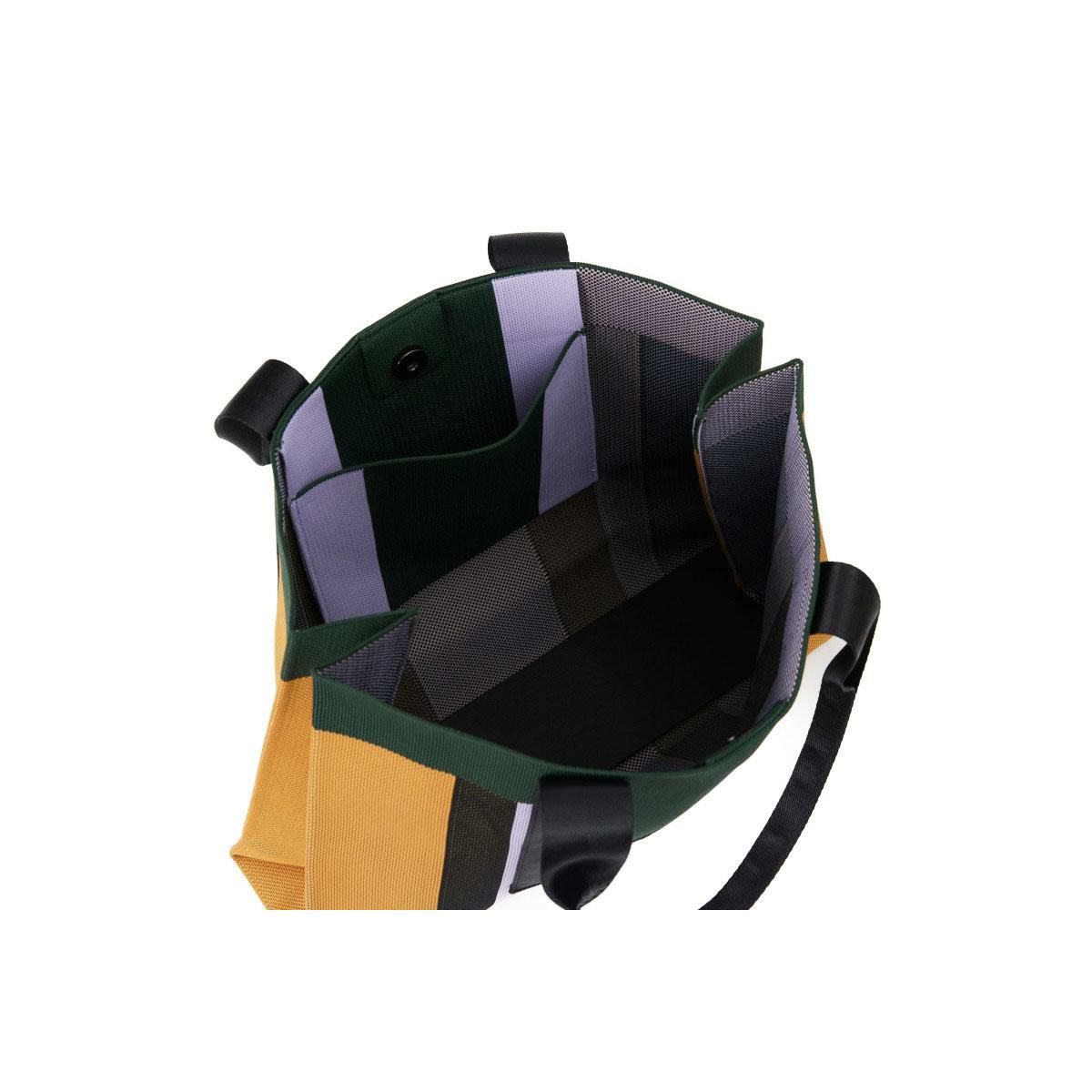 シルナミナコロ バッグ ニットカラーブロックトート SILNA minacolo sb3115-2