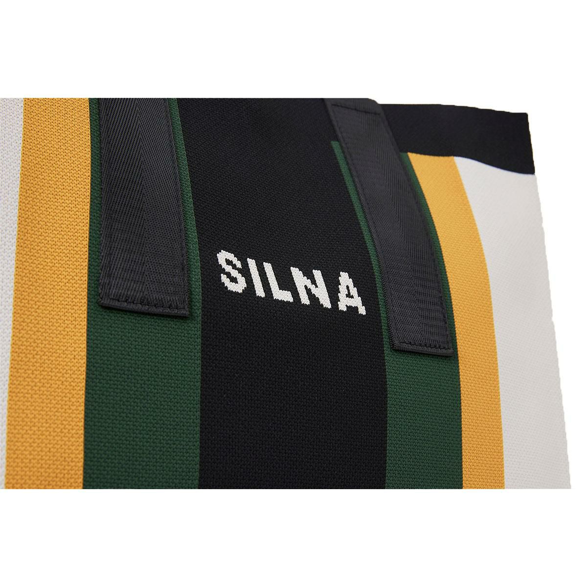 シルナミナコロ バッグ ニットカラーブロックトート SILNA minacolo sb3115-2