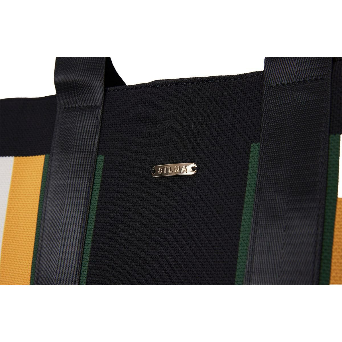 シルナミナコロ バッグ ニットカラーブロックトート SILNA minacolo sb3115-2