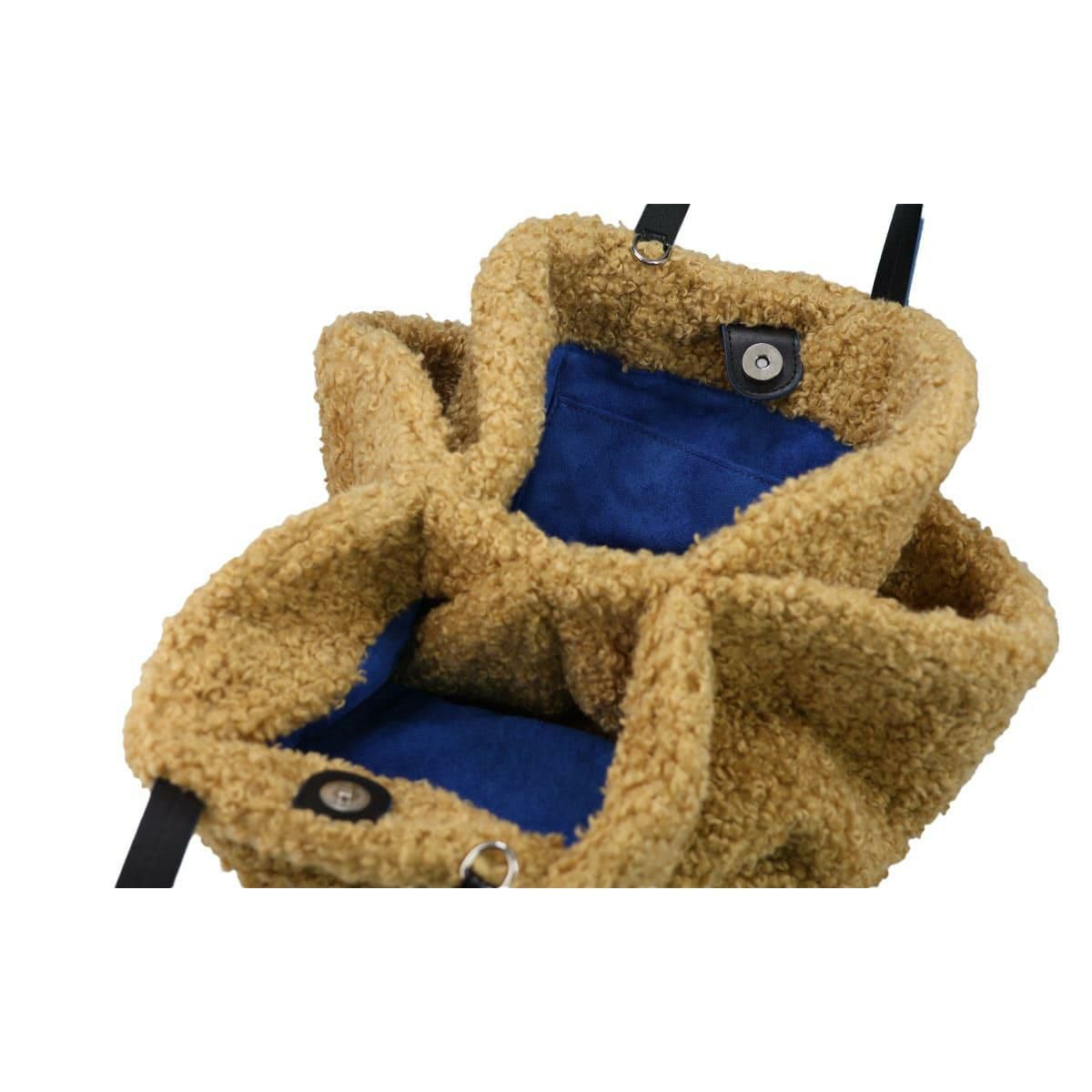 シルナミナコロ プードルファー2Wayトートバッグ SILNA minacolo sb3107