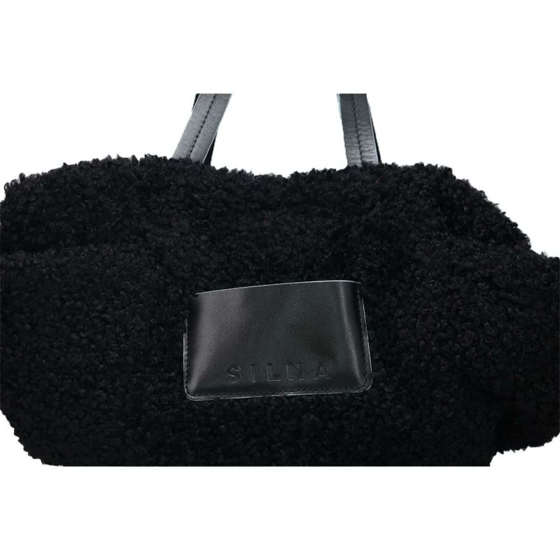 シルナミナコロ プードルファー2Wayトートバッグ SILNA minacolo sb3107