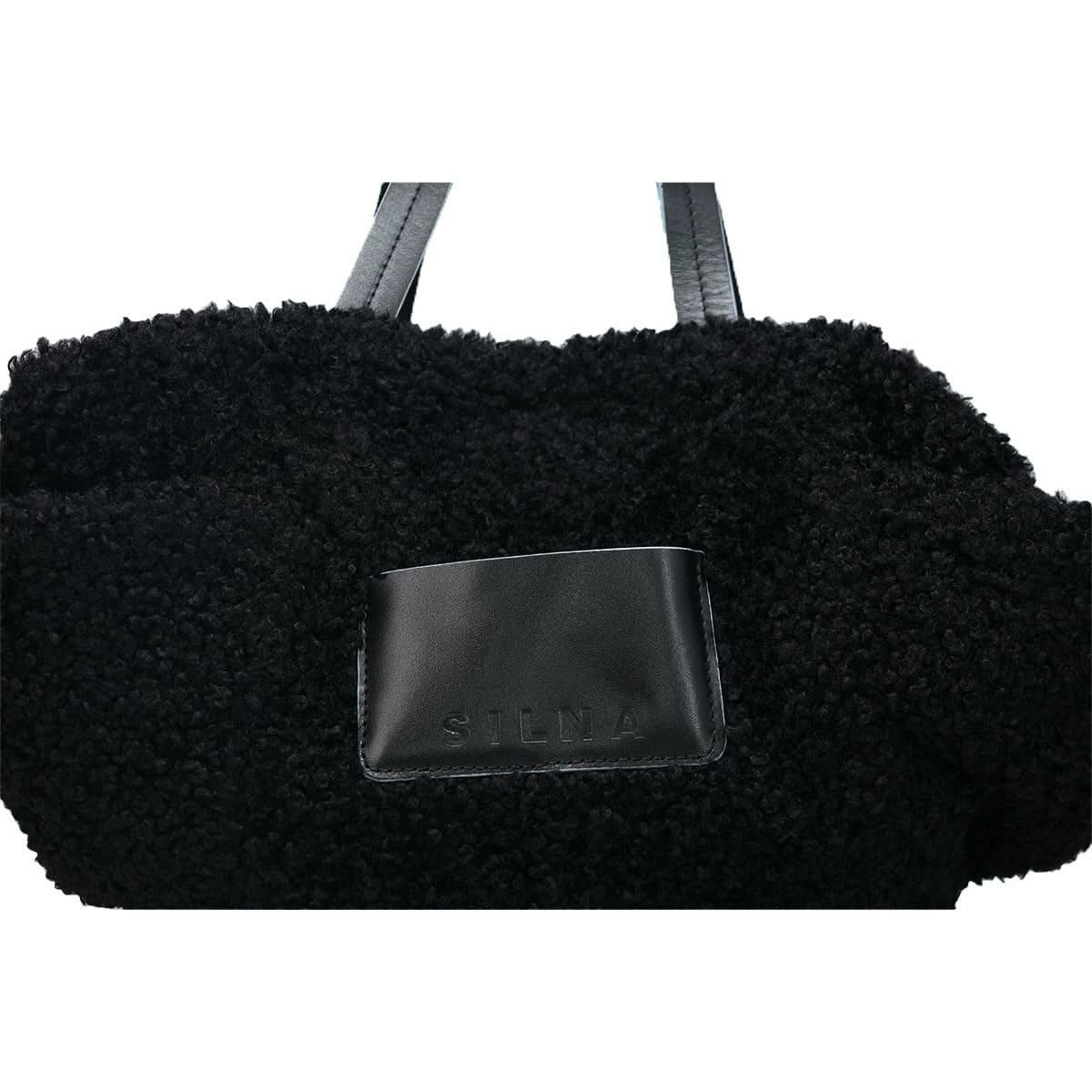 シルナミナコロ プードルファー2Wayトートバッグ SILNA minacolo sb3107