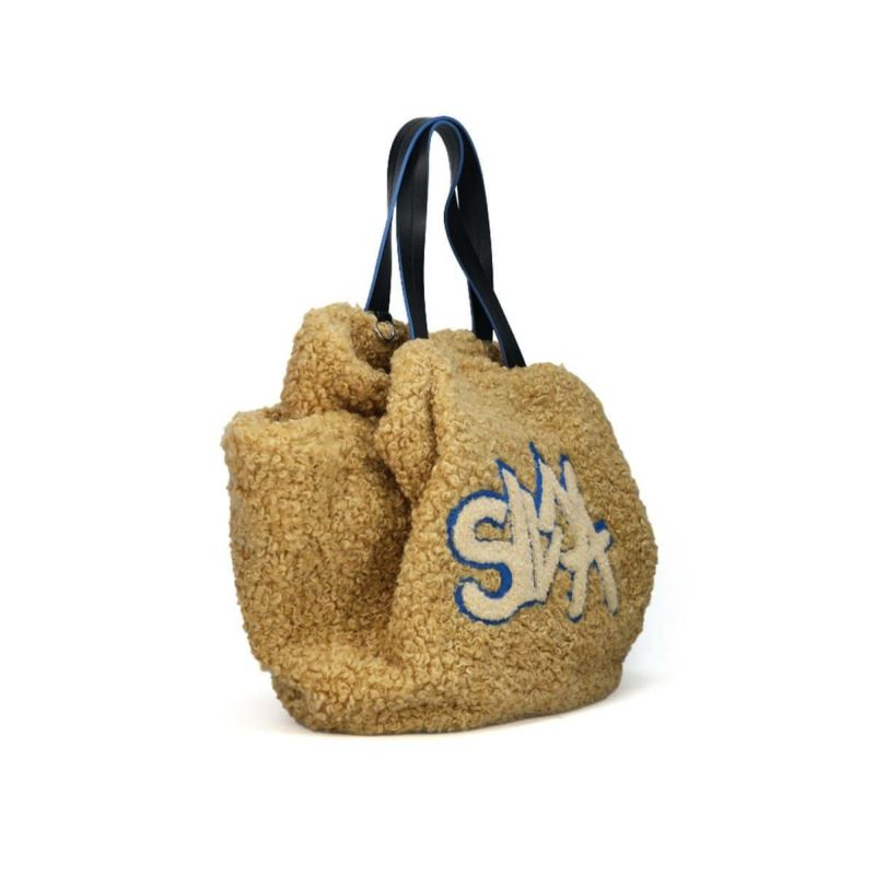 シルナミナコロ プードルファー2Wayトートバッグ SILNA minacolo sb3107