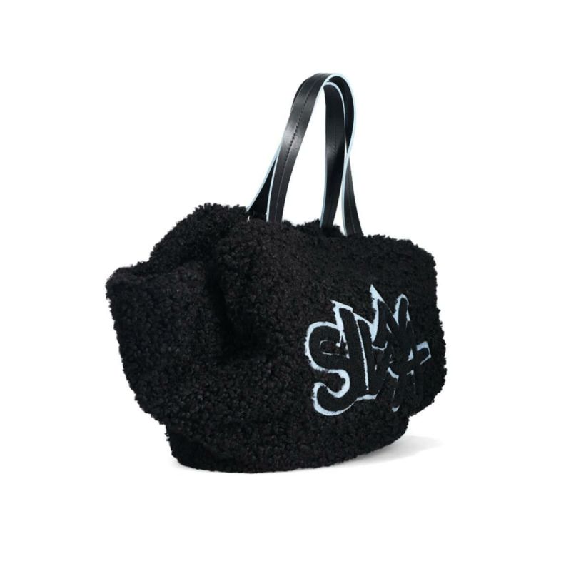 シルナミナコロ プードルファー2Wayトートバッグ SILNA minacolo sb3107