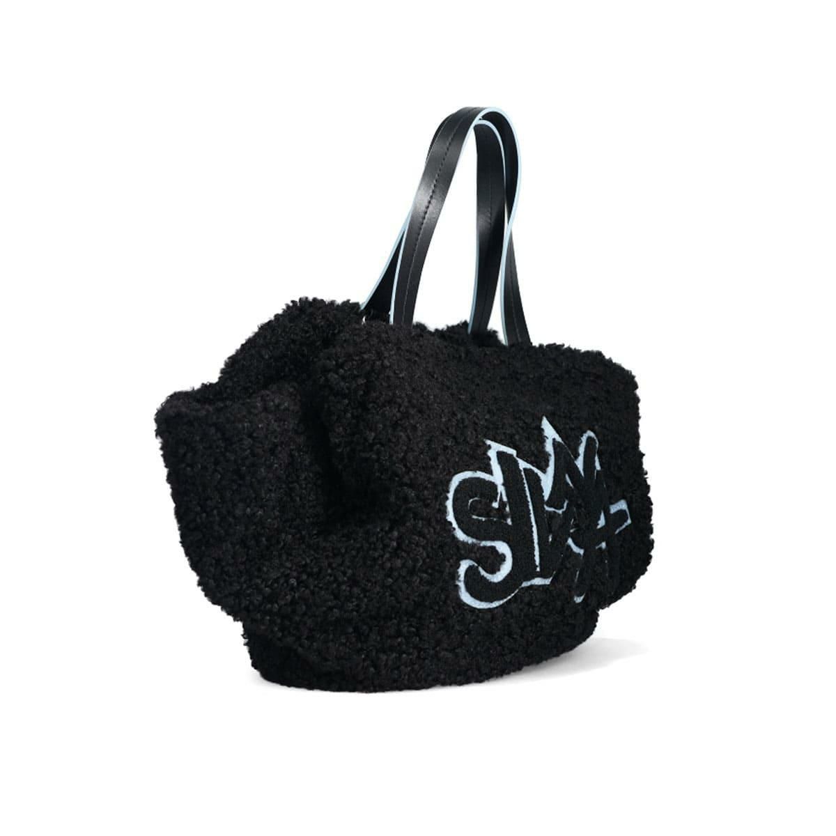 シルナミナコロ プードルファー2Wayトートバッグ SILNA minacolo sb3107