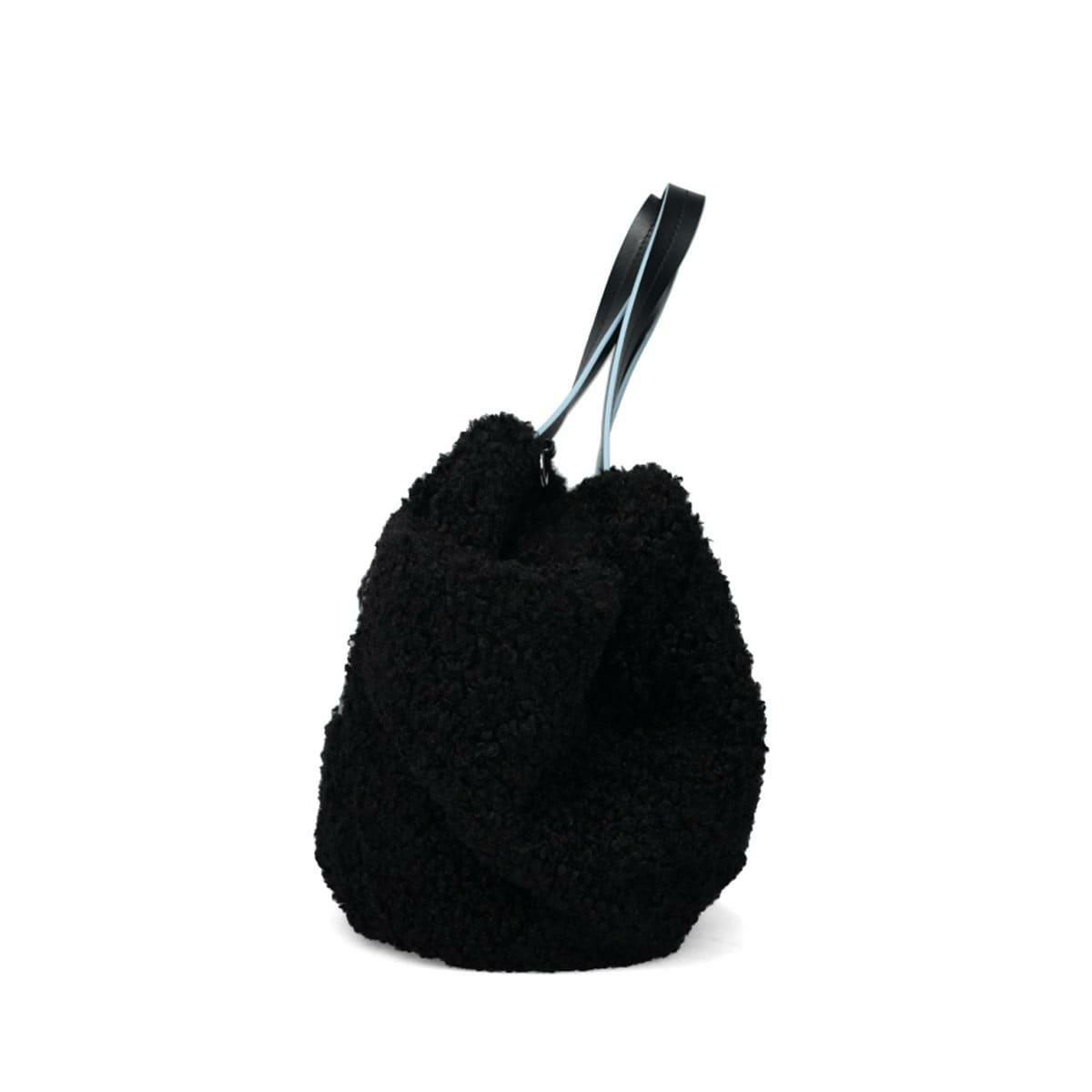 シルナミナコロ プードルファー2Wayトートバッグ SILNA minacolo sb3107