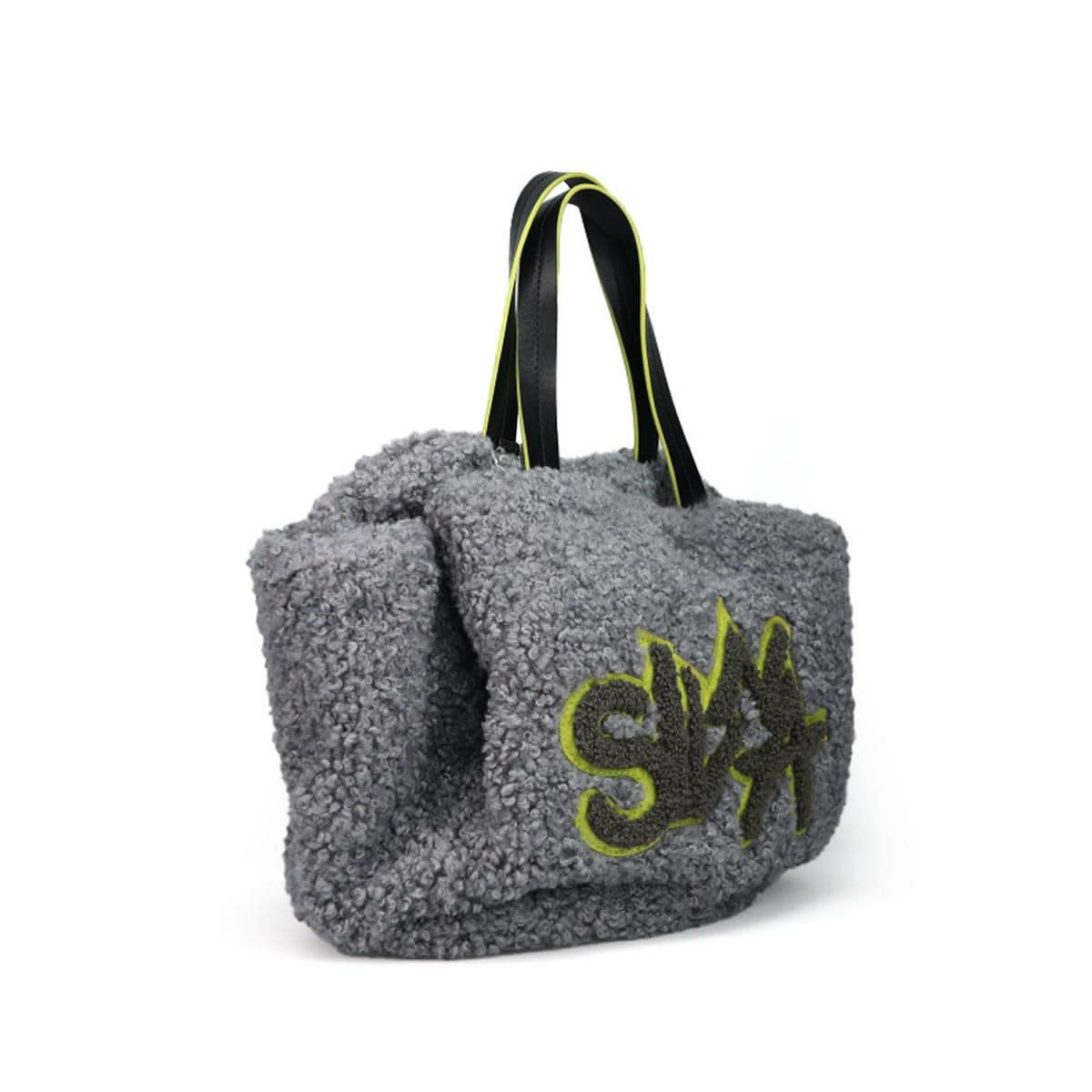 シルナミナコロ プードルファー2Wayトートバッグ SILNA minacolo sb3107