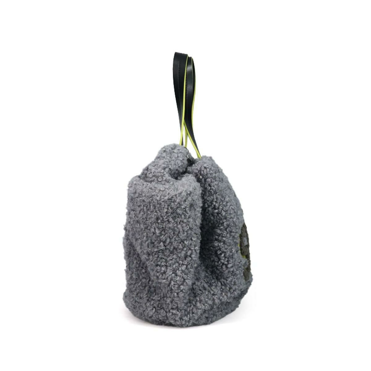 シルナミナコロ プードルファー2Wayトートバッグ SILNA minacolo sb3107