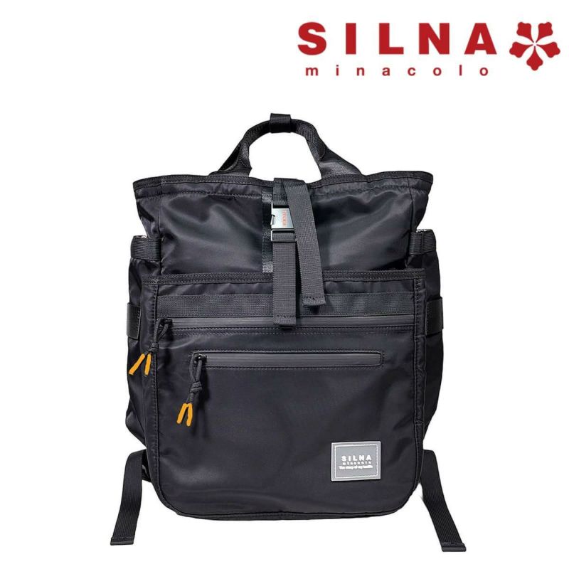 シルナミナコロ バックパック ブラック SILNA minacolo sb1512-3