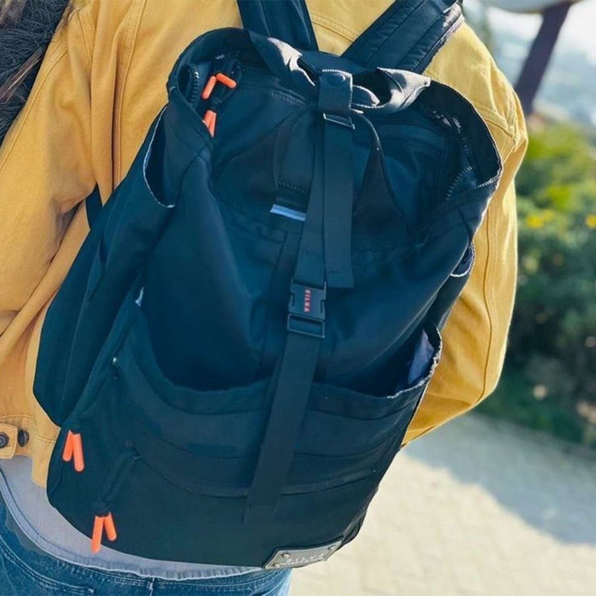 シルナミナコロ バックパック ブラック SILNA minacolo sb1512-3