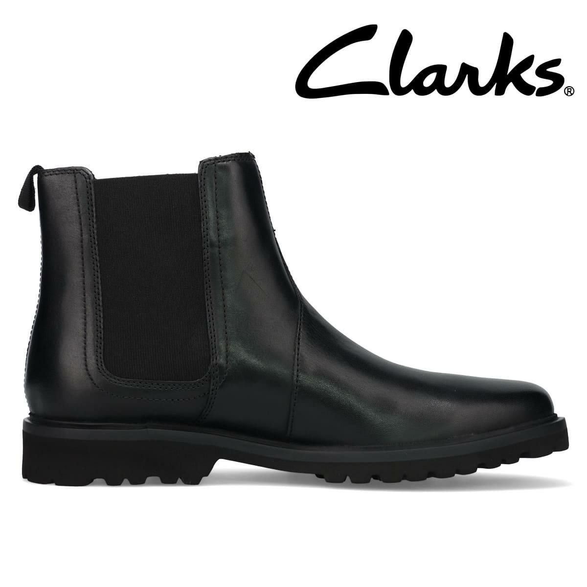  クラークス メンズ ドレスシューズ バーウィックイージー ブラックレザー Clarks 26183723