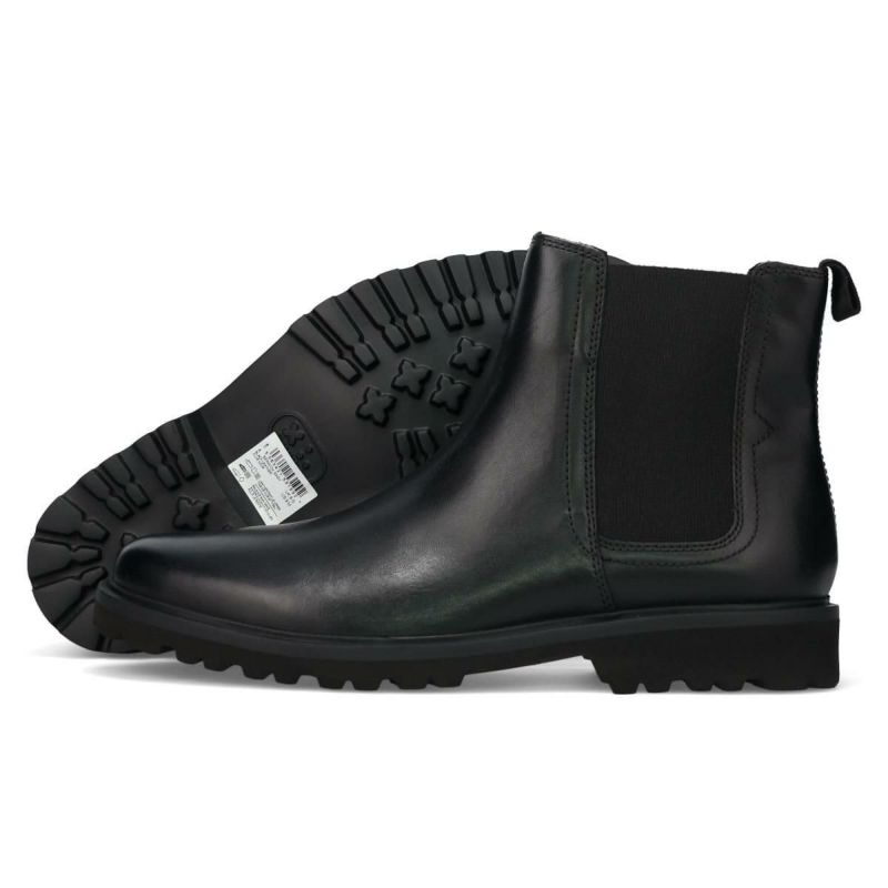  クラークス メンズ ドレスシューズ バーウィックイージー ブラックレザー Clarks 26183723