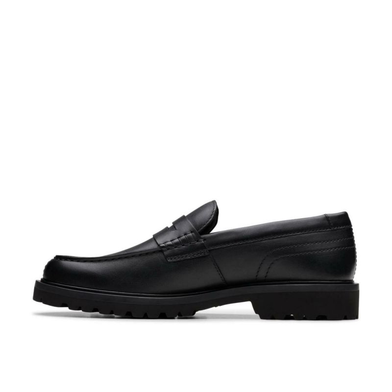 クラークス メンズ ドレスシューズ バーウィックロー ブラックレザー Clarks 26183727
